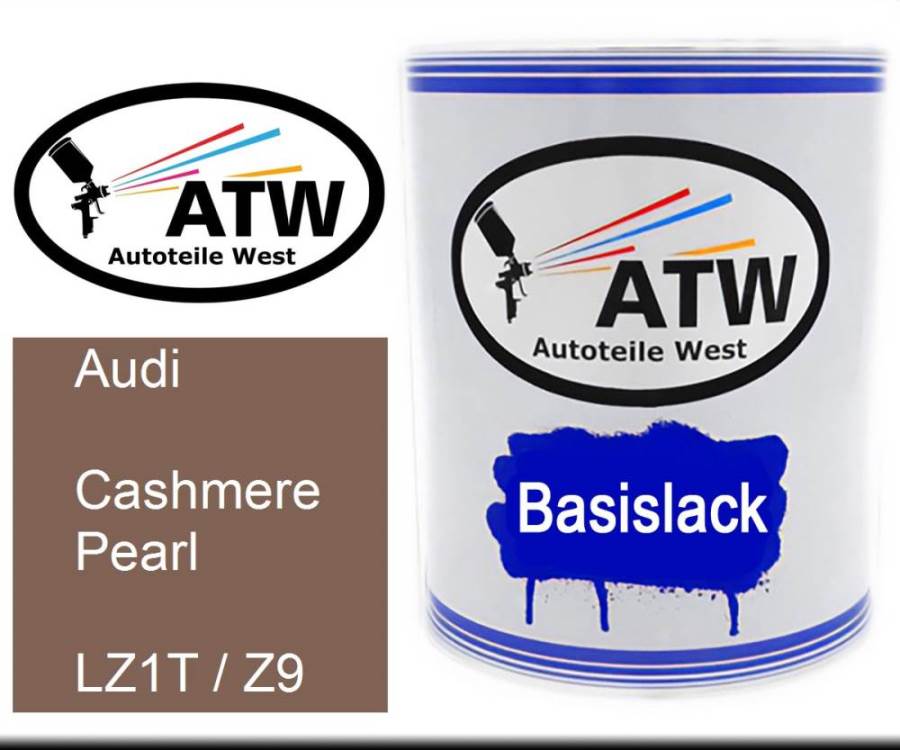 Audi, Cashmere Pearl, LZ1T / Z9: 1L Lackdose, von ATW Autoteile West.